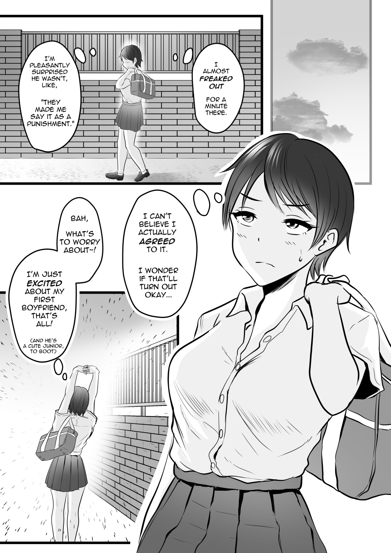 Hentai Manga Comic-This Tomboy Sister Squeezes Me In for a Practice Session [English] []-Read-3